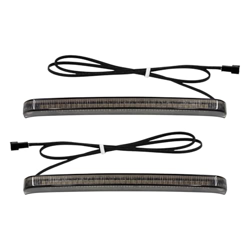 Feux de signalisation LED pour sacoche Harley FLHR Touring voyage de nuit