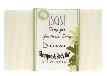 Babassu Shampoo Bar 5.5 oz.