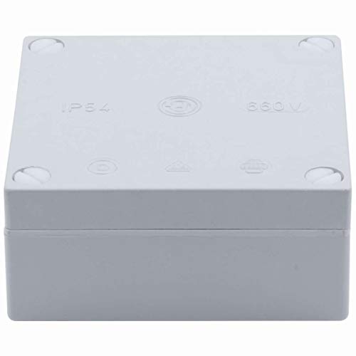 Preisvergleich Produktbild Heitronic 43417 Feuchtraum Kabel Abzweigkasten, 9 x 4,2 cm