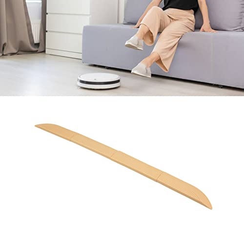 Zerone 4PCS Universal-Kehrmaschine-Türschwellen-Gummischwellenschutz, rutschfest, Kostenlose Montage, Geeignet für Kehrmaschine, Elektroroller und Rollstuhl (Beige)