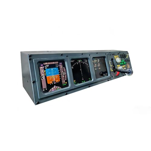 Image of Toyvanta B737 Desktop MIP Simulator Panel for MSFS2020 /2024, X-Plane - Compatible with PMDG737, Zibo737, High-Resolution Display, Realistic Feedback, and Full Lighting Control