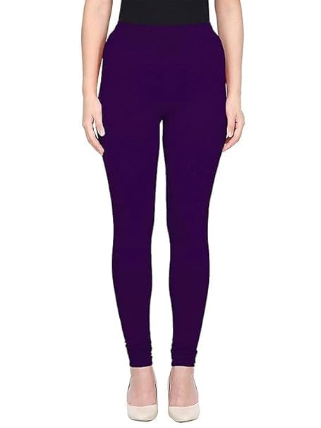 Shivhari Fashion Products Cotton Churidar Plain Womens & Girls Leggings-image-22