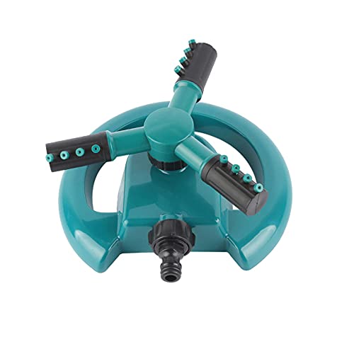SUQ Automatische Tuinsproeier, Automatische Gazonsproeier, 360 Graden, Verstelbaar 3-Arm Draaiend Sproeisysteem, voor…