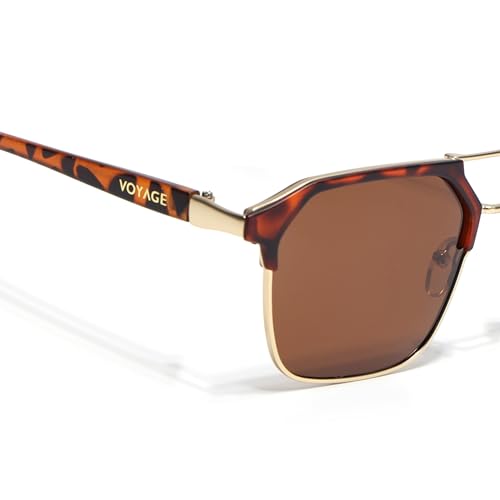Image of Voyage Square Polarized Sunglasses for Men & Women