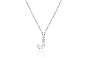Sparkling Letter J Necklace: A Touch of Personalized Elegance