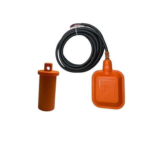 Image of Float Switch with 1year Warranty | Float Sensor | Water Level Sensor 250V 16A (2 Mtr Wire) | Water Tank Float Switch with Warranty Pack of (1)
