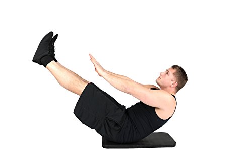 Impulse Fitness Knee Mat - Extra Thick And Soft 1" (25Mm) Pad Provides Cushion For Kneeling And Elbows | Great Portable Exercise Mat For Planks, Ab Rollers, Yoga #TOP6