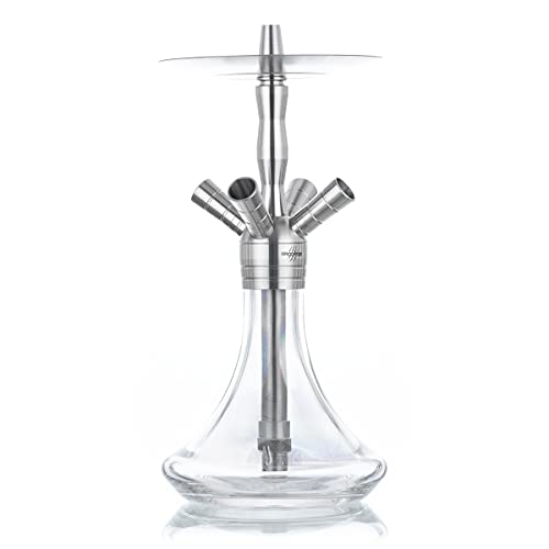 Mini Brodator 320 Eagle - Clear Shiny | Edelstahl Shisha Made in Germany