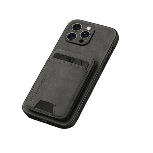 Sac portefeuille iPhone 15 Pro noir pour des sorties l'esprit libre