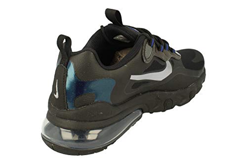 Nike Air Max 270 React GS Running Trainers CZ4209 Sneakers Shoes (UK 3.5 us 4Y EU 36, Black Metallic Cool Grey 001)3