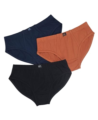 Image of Jockey 3035 Boys Super Combed Cotton Solid Brief with Ultrasoft Waistband (Pack of 3, Colors & Prints May Vary)