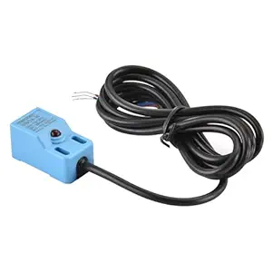 Heschen Square Inductive Proximity Sensor Switch Non-Shield Type SN04-N Detector Distance 5mm 10-30VDC 200mA NPN Normally Open(NO) 3 Wire