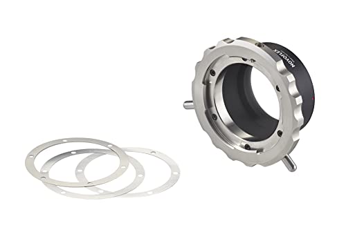 NOVOFLEX EOSR/PL Adapter PL-mount lenses to EOSR RF-Mount cameras (Shim rings included: 1x0,1mm, 1x0,01mm, 2x 0,02mm, 1x 0,05 mm