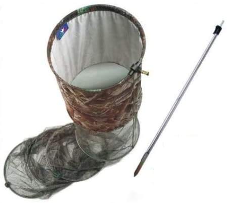 NASSA MIMETICA 2.00Mt + PALETTO PORTA PESCI PESCA GARA PORTAPESCI TONDA