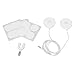 Prenatal Belly Speakers Music Splitter 12 Sticker Pregnancy Headphone for Women Mother White