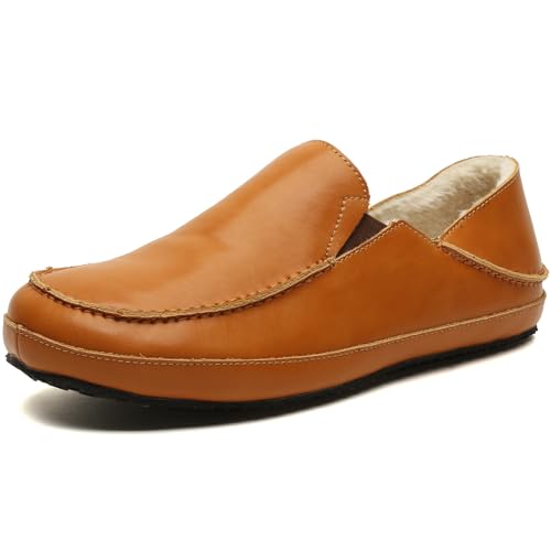 TETSUO Premium Leather Slippers