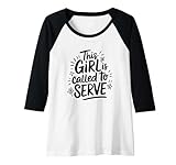 Photo Gallery donna citazione sorella missionaria lds this girl called to serve maglia con maniche raglan Photo Gallery donna citazione sorella missionaria lds this girl called to serve maglia con maniche raglan