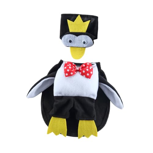 Disfraz para perro capa pingüino talla L