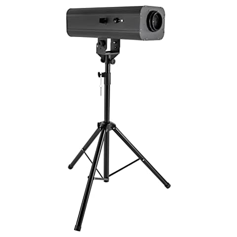 Stage Spotlight, 230W Follow Spot Light Manual Control Spotlight Stage Light w/Tripod Bracket, Adjustable Aperture DJ Wash Light, Muti Color Manual Control Light for Party Disco Wedding Party Show Cover