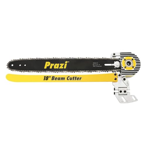 Prazi 18 Beam Cutter Attachment for Circular Saws For 7-1/4-8-1/2 WormDrive Saws Increase Cut Depth from 2-1/2 to 18