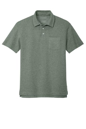 Port Authority Cotton Blend Pique Pocket Polo Shirt