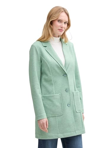 Manteau Femme TOM TAILOR 1045404 Coupe Droite Longue Veste Chaude Hiver