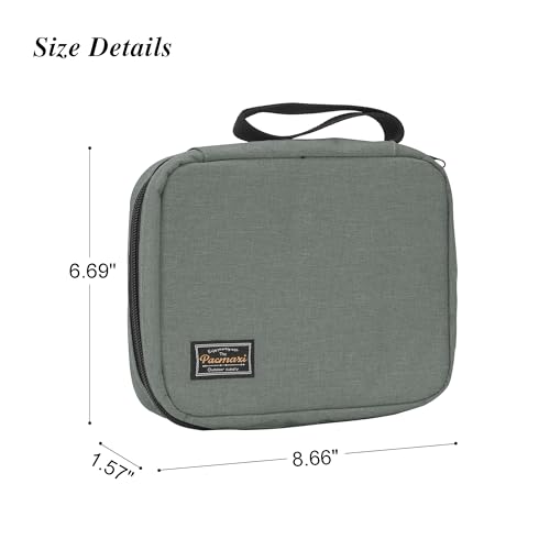 Image of 20 Watch Bands Storage Carrying Case Compatible with Watches,Expandable Watch Band Holder Stores 20 Watch Bands Fit for Most Sizes of Watch Straps,Organizer for Watch Bands, Bag Only(Dark Grey)