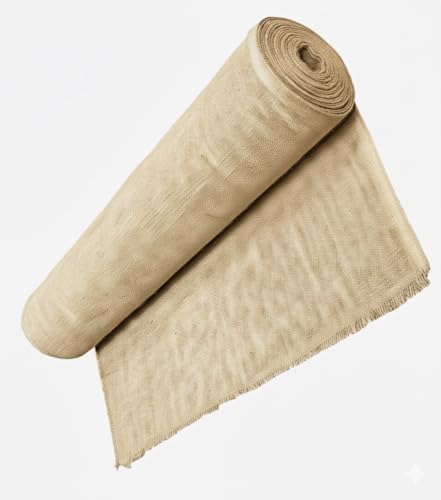 Burlap Fabric roll | 40" Wide x 75 feet long-roll |Great for Garden raised bed liners,Edging,Erosion control,Weed Barrier, Aisle runner plant cover tree wrap, 25 yards rolls x 40-inch