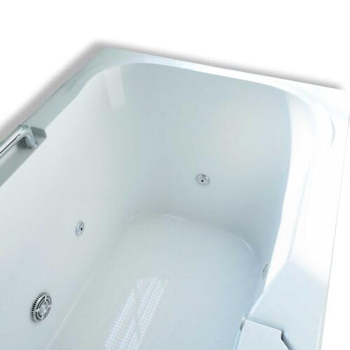 Baignoire balneo avec porte à gauche 153 x 76 cm - dolly