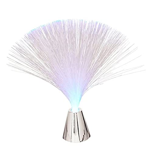 balacoo 4Pcs Colorful Fiber Optic Lamp LED Lights for Home Decor Party Bar and Festivals Battery Operated Not Included Energy Efficient Durable Optical Fiber Design