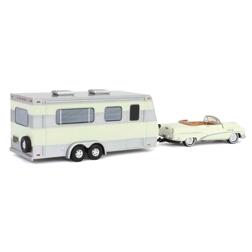 Johnny Lightning 1:64 1953 Buick Super con Remolque miniatura 3