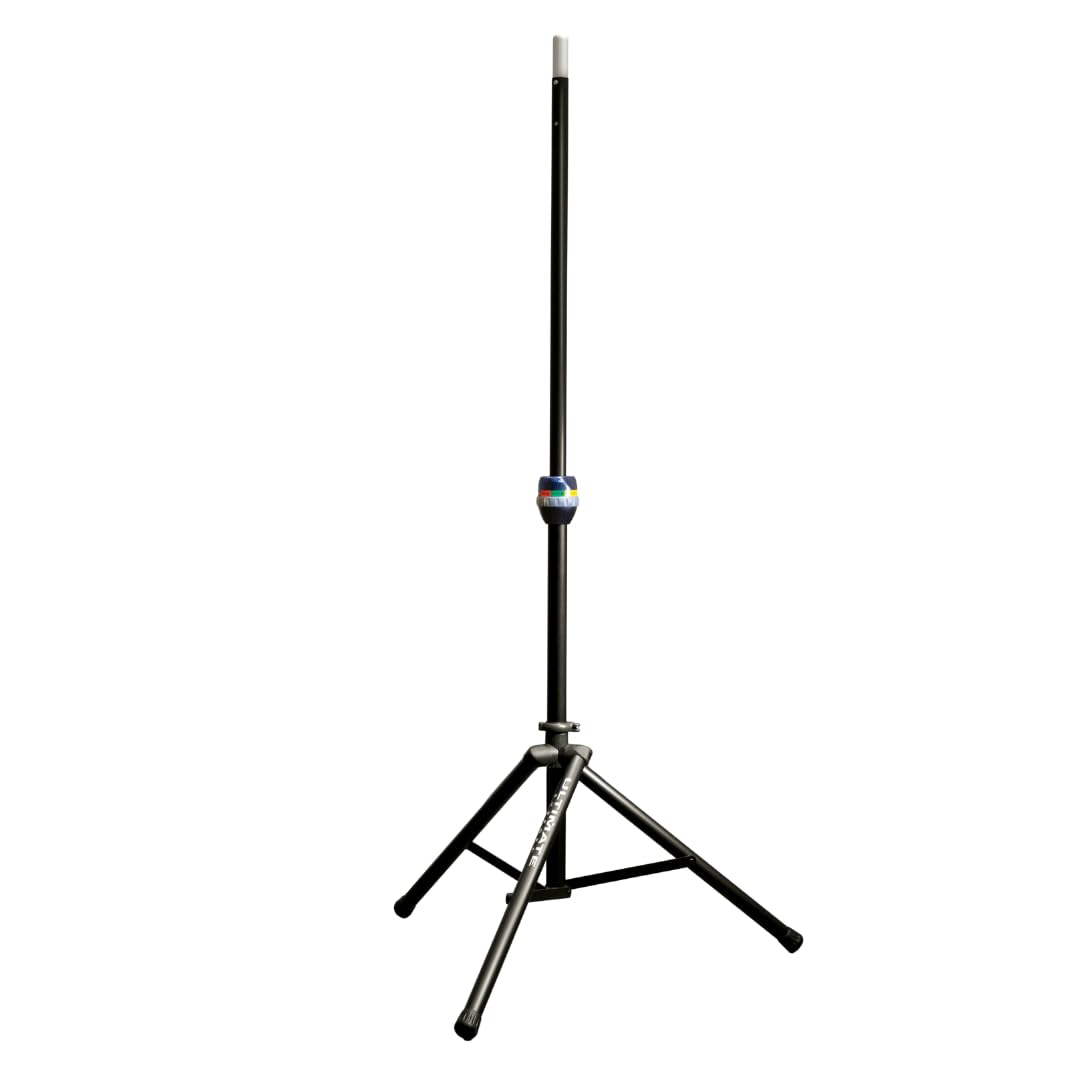 Ultimate Support TS-90B TeleLock Series Lift-Assist Aluminum Speaker Stand w/Integrated Speaker Adapter