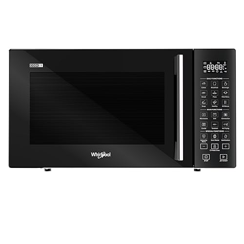 Whirlpool 29 Litres Convection Microwave Oven With 300 Plus Auto Cook Menus (Magicook Pro 31CES-E, Black, Air Fryer, Rotisserie)