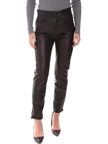 Pantalone Skinny High Nero Gaelle Paris GBD7355 Taille 28 pour Femme