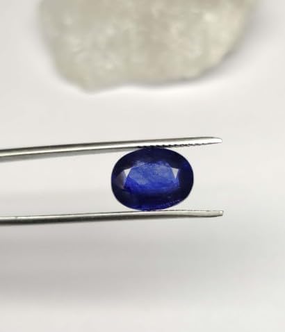 Miniatura 8 de Blue Sapphire Natural Gemstones Cut Stone Sapphire Healing Crystals, Oval Energy Stone, Jewelry Making Birthstone Blue Crystals Assorted Loose