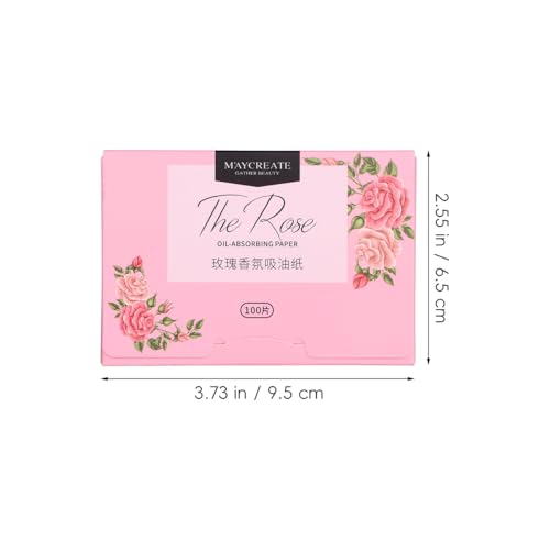 Healeved ÖLabsorbierendes Papier FüR Das Gesicht 100 Blatt GesichtsreinigungstüCher 4 Boxen Mit 400 BläTtern Ideal FüR MäNner Und Frauen Assorted Color