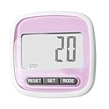 Aetherize Contapassi 3D per Camminare Contapassi con Display LCD Memoria di 7 Giorni Passo accurato per Uomini Donne Bambini Anziani