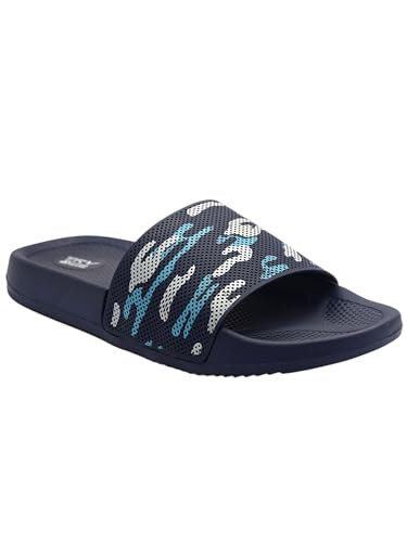 Image of TRV Classic Ultra Soft Sliders /Slippers with Cushion FootBed for Boys & Girls | Comfortable & Light Weight | Stylish & Anti-Skid | Waterproof & Everyday Flip Flops for Boys& Girls jungle