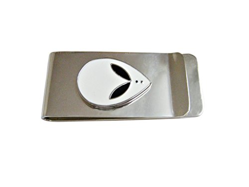 Kiola Designs White Alien Head Money Clip