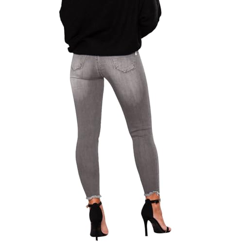 Women's Skinny Ripped Fashion Dressy Casual Loose Fit Jeans3