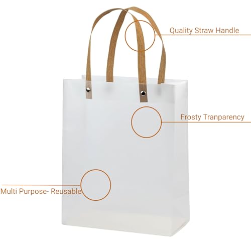 Hammont Bolsas Reutilizables Transparentes 10 pzas miniatura 3
