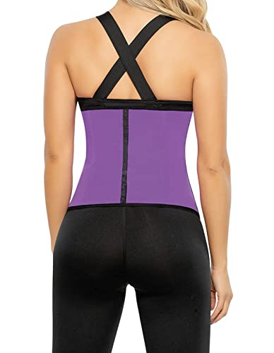 Ann Chery Women's Classic 3 Hooks Latex Waist Cincher Shapewear