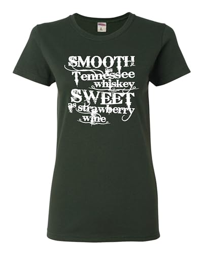 Go All Out Womens Smooth As Tennessee Whiskey T-Shirt3