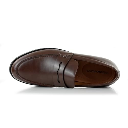 Image of Ferro Aldo Men's Loafer Collection | Classic Slip-on Penny Loafers & Driving Moccasins for Casual & Dress