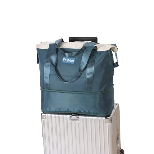 Expandable Weekender Tote with Wet Pocket