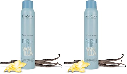 Jean & Len Trockenshampoo Fresh Up Vanilla, leicht auszubürsten, schenkt...
