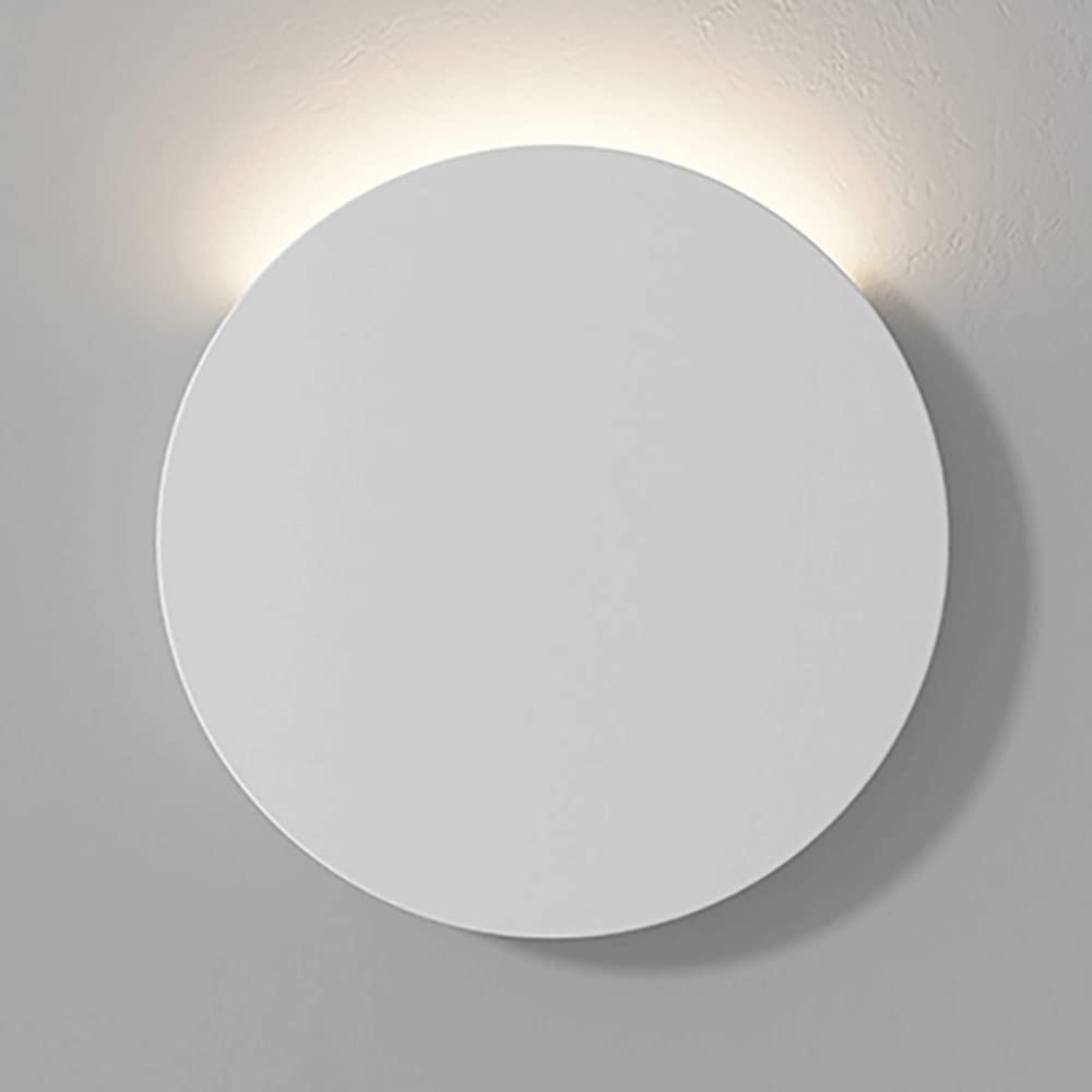 Appliques murales minimalistes blanches à LED pour supprimer les reflets agressifs