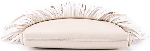 Image of B BRENTANO Vegan Fringed Crossbody Bag with Studs
