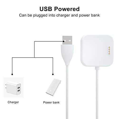 Chargeur T-Mobile SyncUP Kids résout les pannes de batterie avec ce câble USB blanc 1m