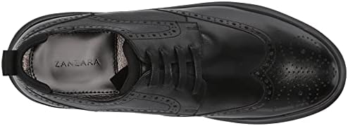 Zanzara Men's Casual Dress Shoe Sneaker, Cognac, 9.5 | Image 4
